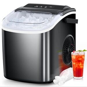 Portable Black Ice Maker